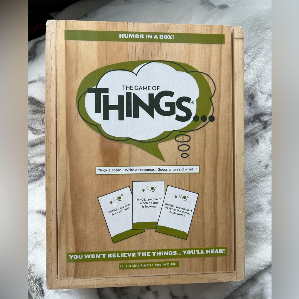 The Game of Things